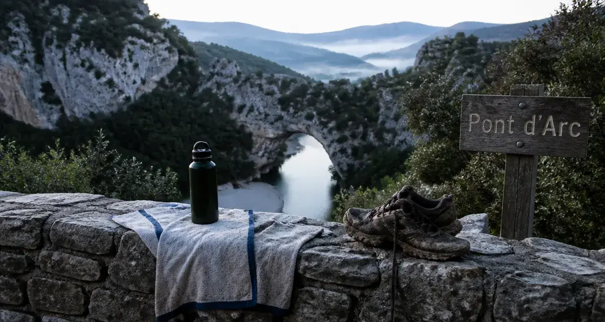 Ardèche : activités à découvrir, vue sur les gorges et le Pont d’Arc depuis un belvédère