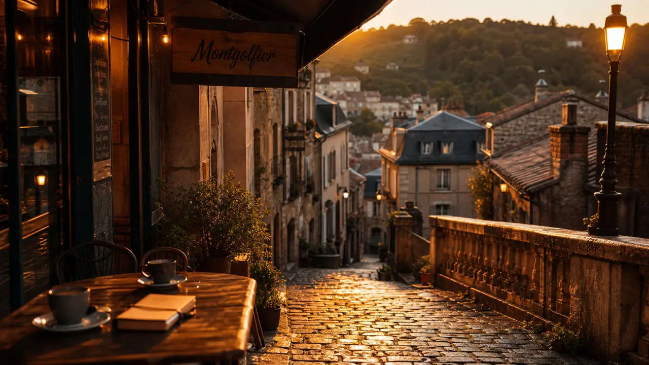 info annonay : Montgolfier, ruelles d’Annonay et marché
