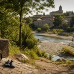 Les coudoulets en Ardèche : accès rivière depuis le sentier
