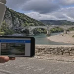 Webcam pont de sampzon : vue sur l’Ardèche en direct
