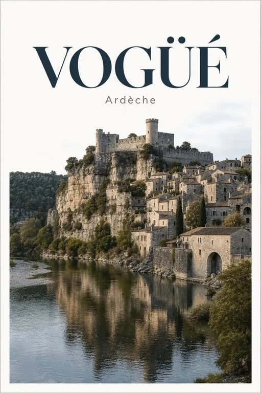 Tourisme Vogüé Ardèche : village de pierre et château au bord de l’Ardèche