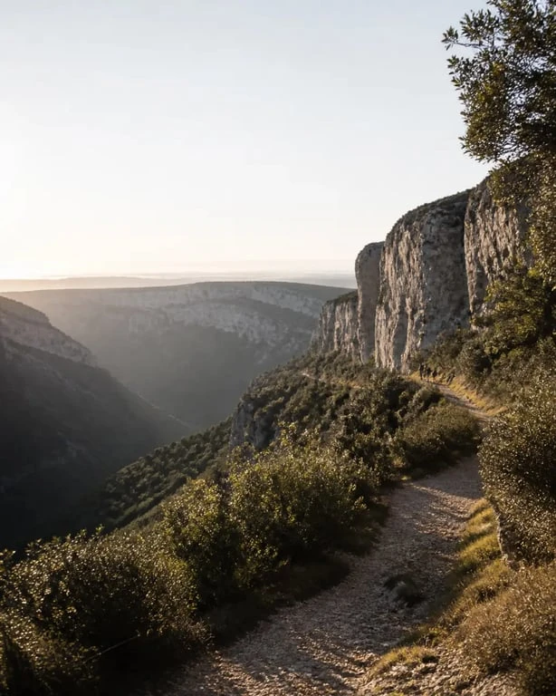 Randonnée ce week end en Ardèche sur un sentier panoramique des gorges