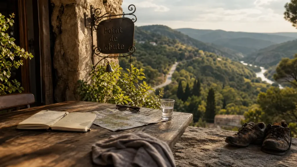 Location ardèche : point de chute, carte des gorges et villages