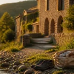 Que faire à Rosières en Ardèche : rivière Beaume et sentier vers les villages
