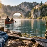Vacances en ardèches : canoë à Pont d’Arc sur l’Ardèche