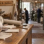 Ardelaine Ardèche : atelier laine à Saint-Pierreville, pelotes et feutre