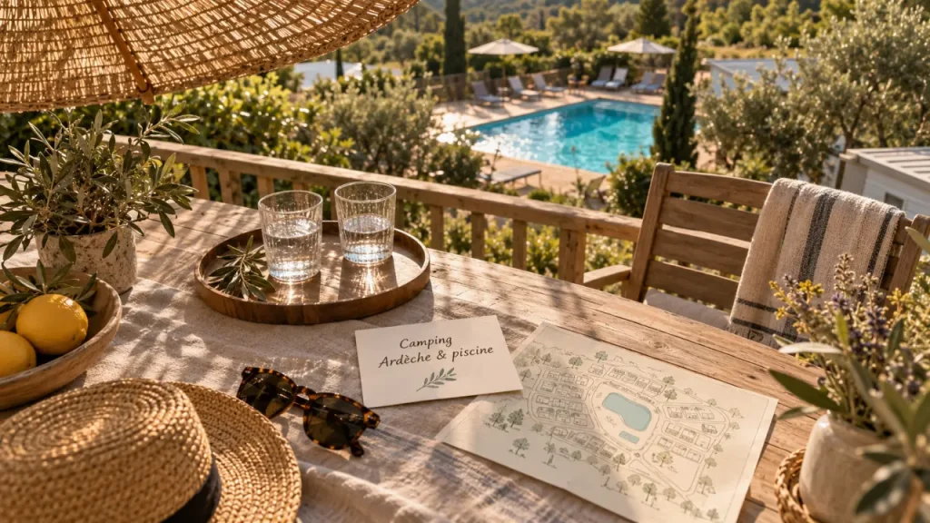 Camping mobil home en Ardèche avec piscine : rivière, toboggans ou calme à l’ombre ?