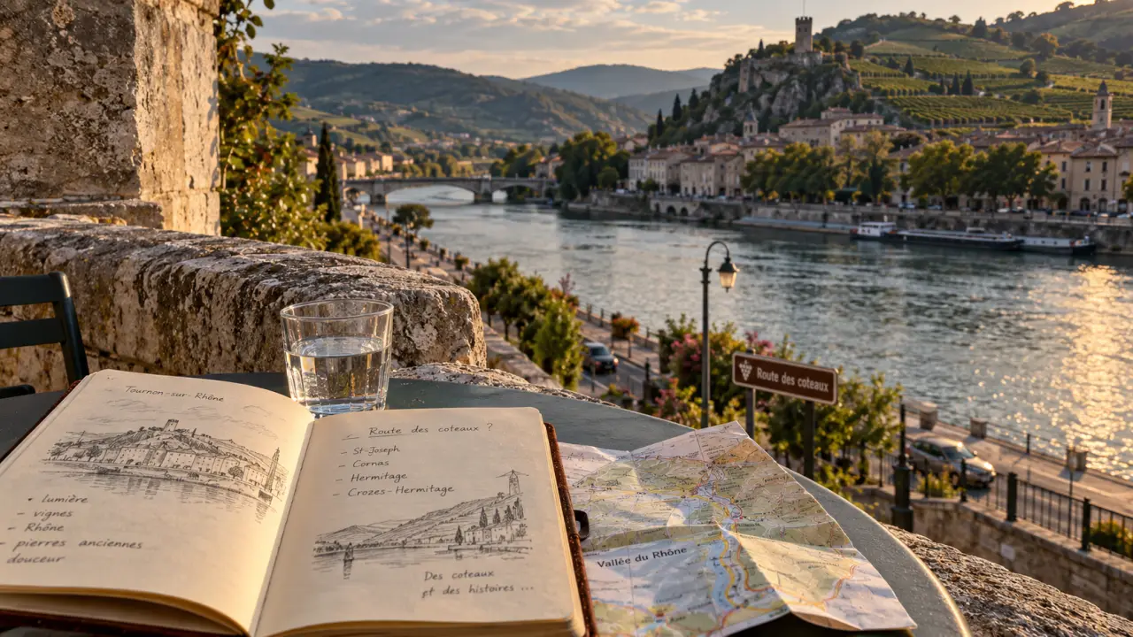 Que visiter en Ardèche du Nord : Tournon-sur-Rhône, vignobles et Rhône