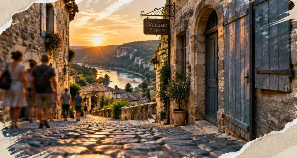 Quel village visiter en Ardèche : ruelles de pierre de Balazuc