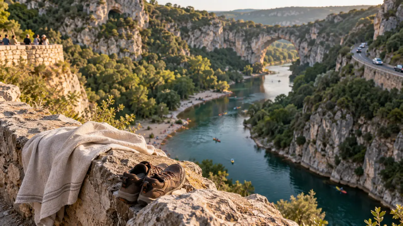 Sorties Ardèche : belvédère sur les gorges et la rivière