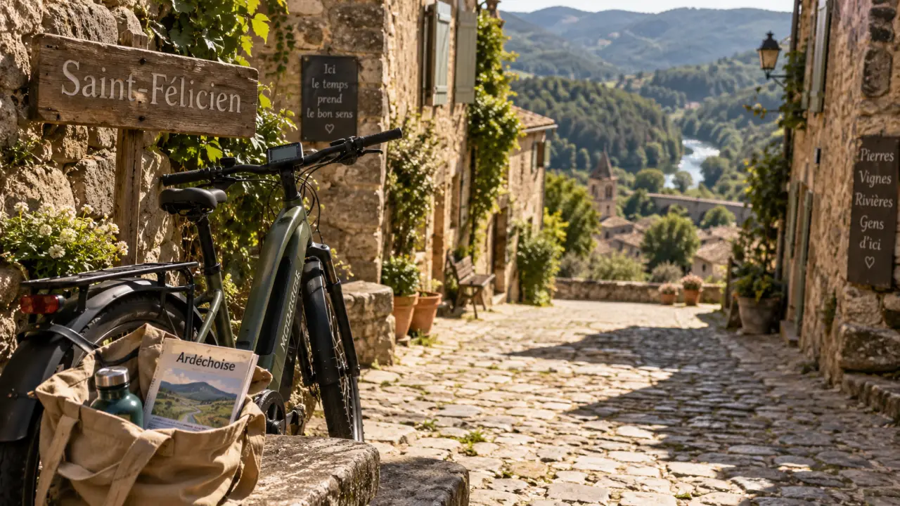 Vélo électrique à Saint-Félicien Ardèche (st felicien ardeche)