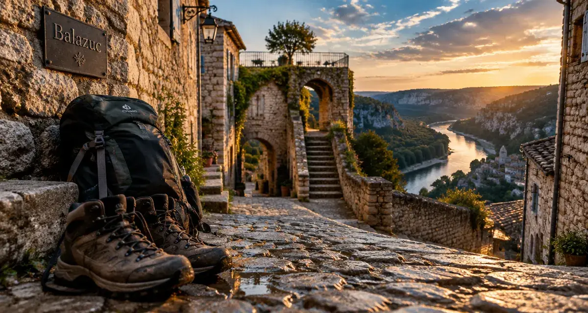 Balazuc : ruelles en pierre, rivière d’Ardèche, villages a visiter en ardeche